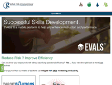 Tablet Screenshot of globalriskinnovations.com
